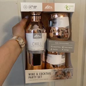 Brand New Hydra peak wine and cocktail party set
